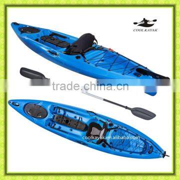 Single Fishing Canoe Kajak With Rudder and Pedal From Cool Kayak photo-2
