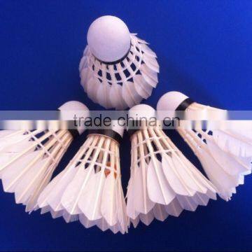 3Pcs Goose Feather Shuttlecock Cork Badminton photo-3