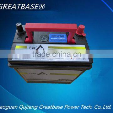 High Quality JIS Auto Starting Battery Car Battery 38b20L (NS40Z-MF)-36AH , 12V Dry Car Battery photo-2