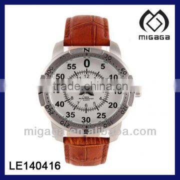 fashionable sporty men's WATCH with tachymeter display bezel*showing tachymeter watch