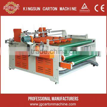 China semi auto folder gluer for cartoning machine