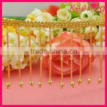 2014 New design long fringe trim WTP-1253