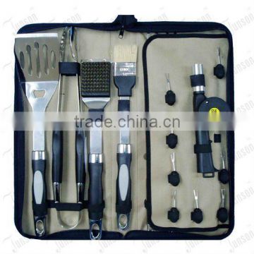 2CR13 Stainless steel BBQ tools set