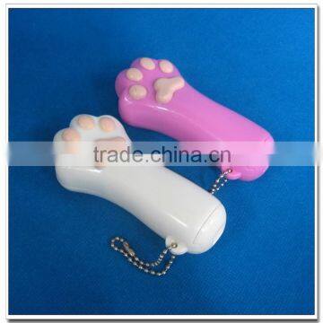 Cute cat-pad shaped body massage vibrator