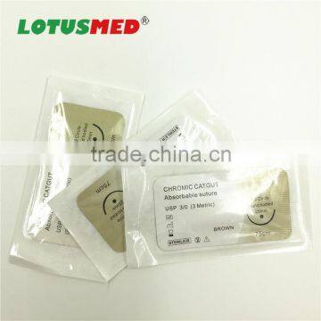 Sterile Surgical Suture With Needle for Hospital