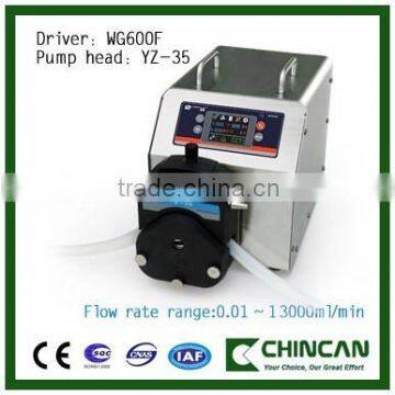 WT600F High Quality Ecnomic Intelligent Industrial Peristaltic Pump with best price