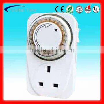 GT3-2303 British style programmable mechanical timer switch with CE