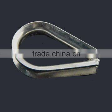 Marine Boat Cable Wire Rope Loop Thimble Stainless Steel Thimble for Wire Rope and making paracord bracelet