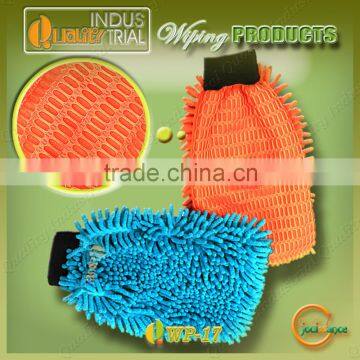 High quality soft waterproof cleaning golves with ultrafine fiber chenille material