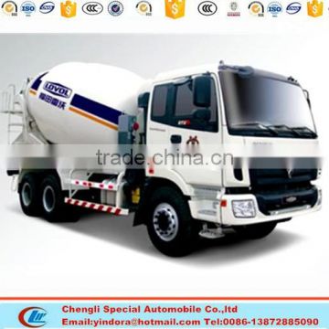 China supplier 6m3 foton small concrete mixers