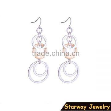 FASHION women classic round hoop earring/#