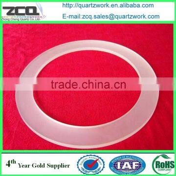 High Purity Clear Quartz Ring Sio2 Targets customer