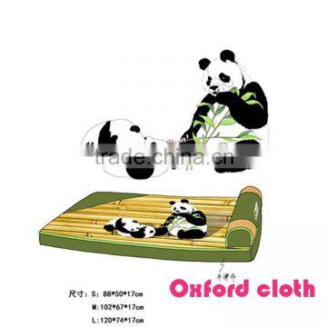 S:88*50*17cm Dog Mat Unilateral Animal Mat With Panda Bamboo Shaped photo-4