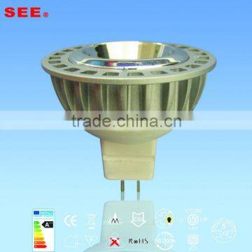 led mr16 7W 400lm 12v LED Spotlight CE ROHS