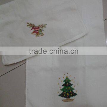 velour CHRISTMAS hand towels wholesale