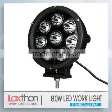 Emark RoHS round shape high power 7 Inch 80W led driving light                        
                                                Quality Choice