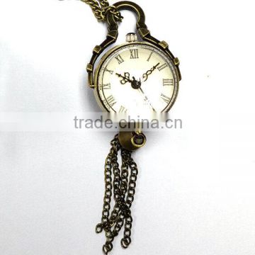 Hot selling fashion ladies fisheye style japan movement pocket watch