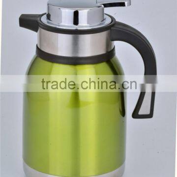 Yellow/Green/Polish stainless steel thermos bottle/electric thermos bottle