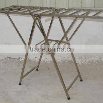 New! High Quality Stainless Steel Folding Clothes Rack Clothes Stand