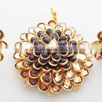 Pacchi Pendant Set with Earring Traditional Jewelry PS 51