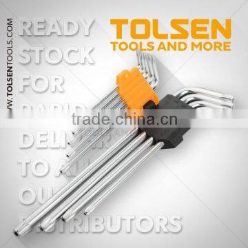 9PCS TORX LONG ARM HEX KEY SET