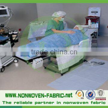 Nonwoven Products Hospital disposable bed cover SMS surgical bed sheet