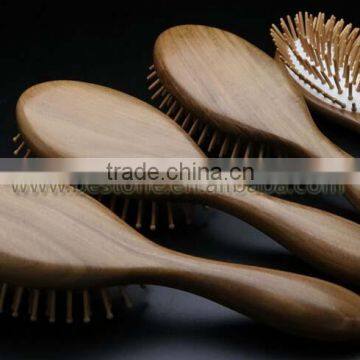 Cushion Natural Wood Air Vent Hair Brush