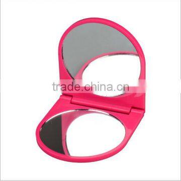 Mixed Colors Round Shape Plastic Personallized Folding Pocket Mirror photo-6