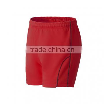 custom wholesale cheap red sport shorts