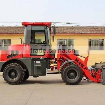 China manufacturer small wheel loader ZL12