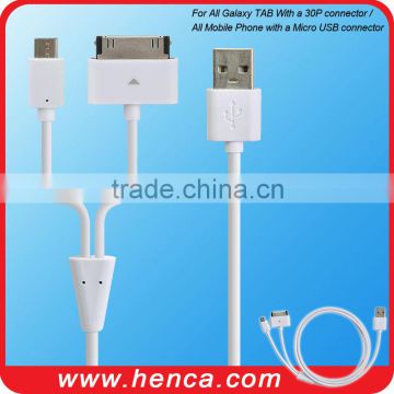 For Tab and Micro connector usb cable