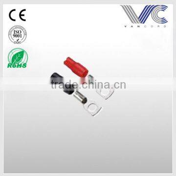 Top 8awg Stainless Steel Cable Ring Shaped Insulated Terminal