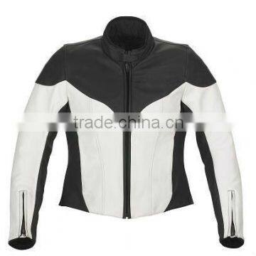 Ladies Professional Motorcycle Leather Jacket