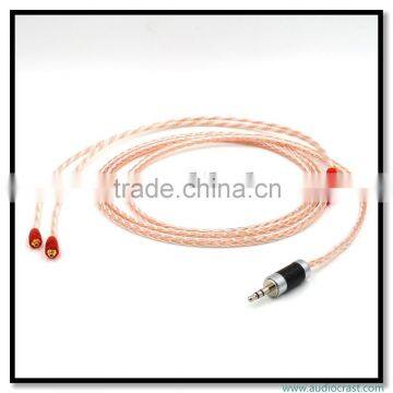 OEM Upgrade Silver Audio Cable For SE315 SE215 SE535 earphones headset