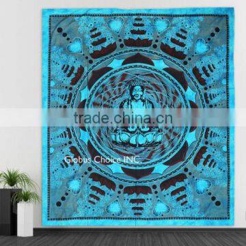 Indian Lord Buddha Meditation Hippie Wall Hanging Tapestry