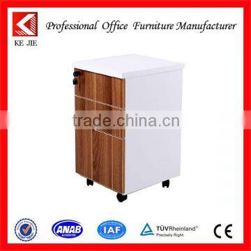 2014 new design hot sell fancy office furniture kd steel storage mobile drawer cabinet with wheels