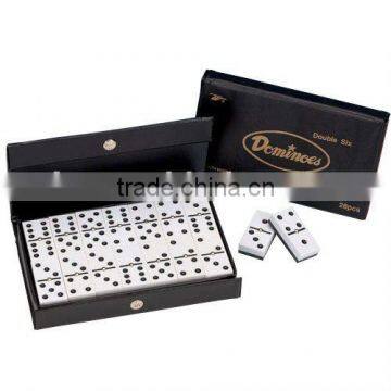 "S" Size 2 Tone Color Double Six Domino set TFB-66S2PV