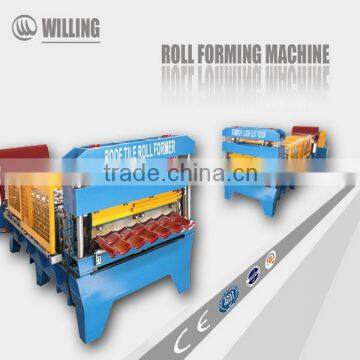 Hydraulic Automatic Galvanized Roofing Sheet Roll Forming Machine Made in China