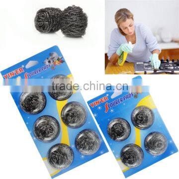 kitchen cleaning blister card stainless steel scourer