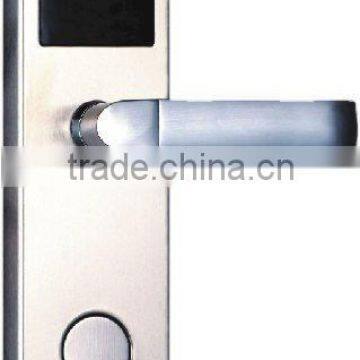 125KHZ or 13.56MHZ Zinc Alloy IC/ID Card Hotel Door Lock.RFID Hotel Door Lock