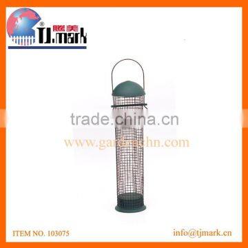 LONG SCREEN TUBE BIRD FEEDER 11X37CM