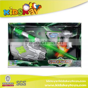 2016 Very popular plastic sword toy space laser sword light up plastic sword toy