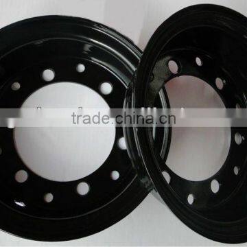 forklift wheel 5.00-12 for tire 7.00-12, industral wheel for forklift