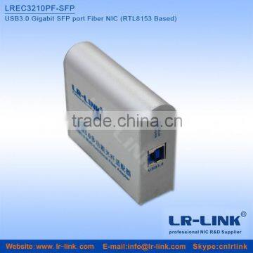 LREC3210PF-SFP USB3.0 to Gigabit Fiber NIC 1Gbps SFP Connector Converter Adapter photo-2