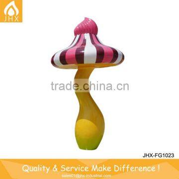 Outdoor Decoration Sculpture Fiberglass Mushroom Statue