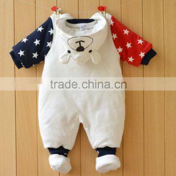 2015 Wholesale Cotton Winter Baby Romper photo-6