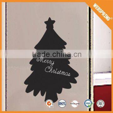 Hot sale home decor Christmas trees blackboard sticker