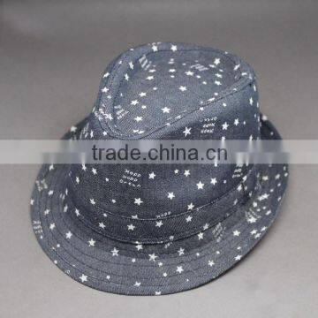 2015 NEWEST DESIGN 3D PRINTING FEDORA HAT