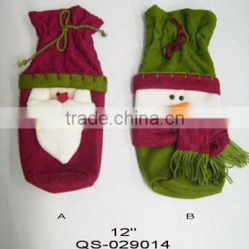 Hot selling xmas wine bag