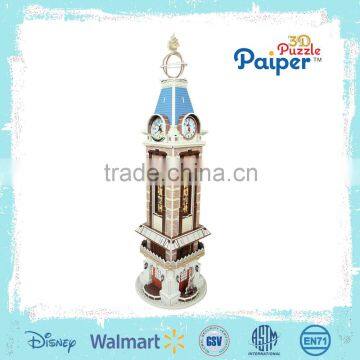 OEM famous building puzzle paper gift item